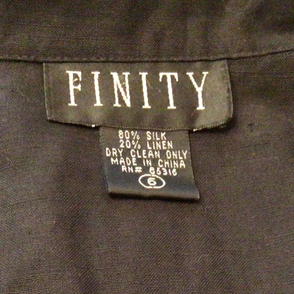 Vintage Finity Silk Blend Blazer - Picture 4 of 9
